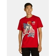 Looney Tunes x Team USA Olympics Men's and Big Men's Graphic Tees, 2-Pack, Sizes S-3XL